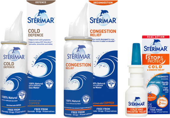 Sterimar Congestion Relief 100% Natural Sea Water Nasal Spray