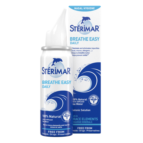 Sterimar Nasal Spray, I am quite sensitive to dust and easily get nose  congestion. The best way to avoid getting a stuffy nose is to take  preventive measures against the